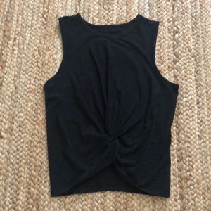 Lululemon knot front tank top